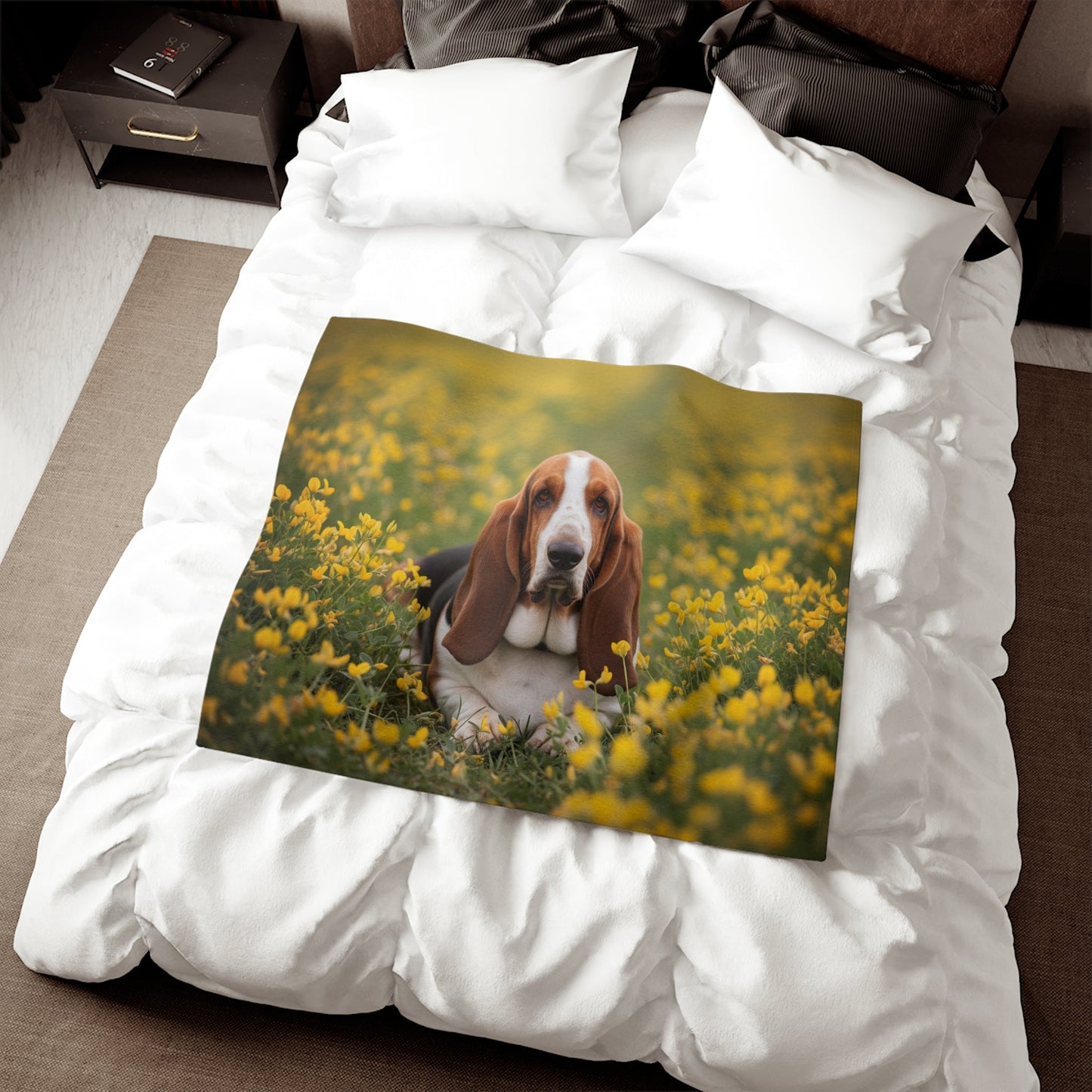 Sweatshirt Blanket – Plush Fleece Throw, 2 Size Options