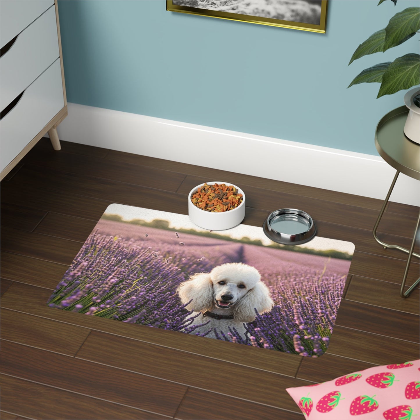 Non-Slip Pet Food Mat – Waterproof Feeding Mat for Dogs