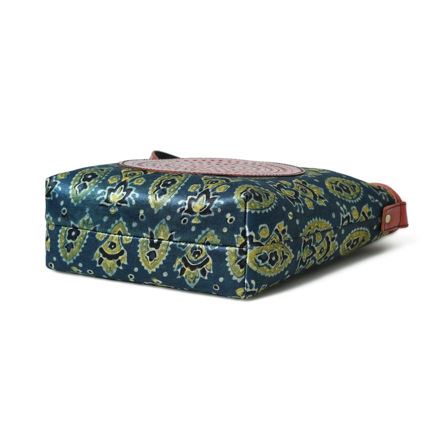 Sac cabas en cuir Ajrakh Heritage