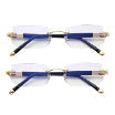 Frameless Older and Younger HD Reading Glasses