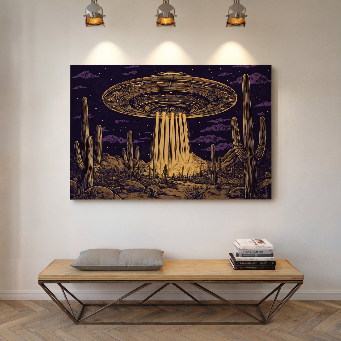 La dernière lumière dans le canyon