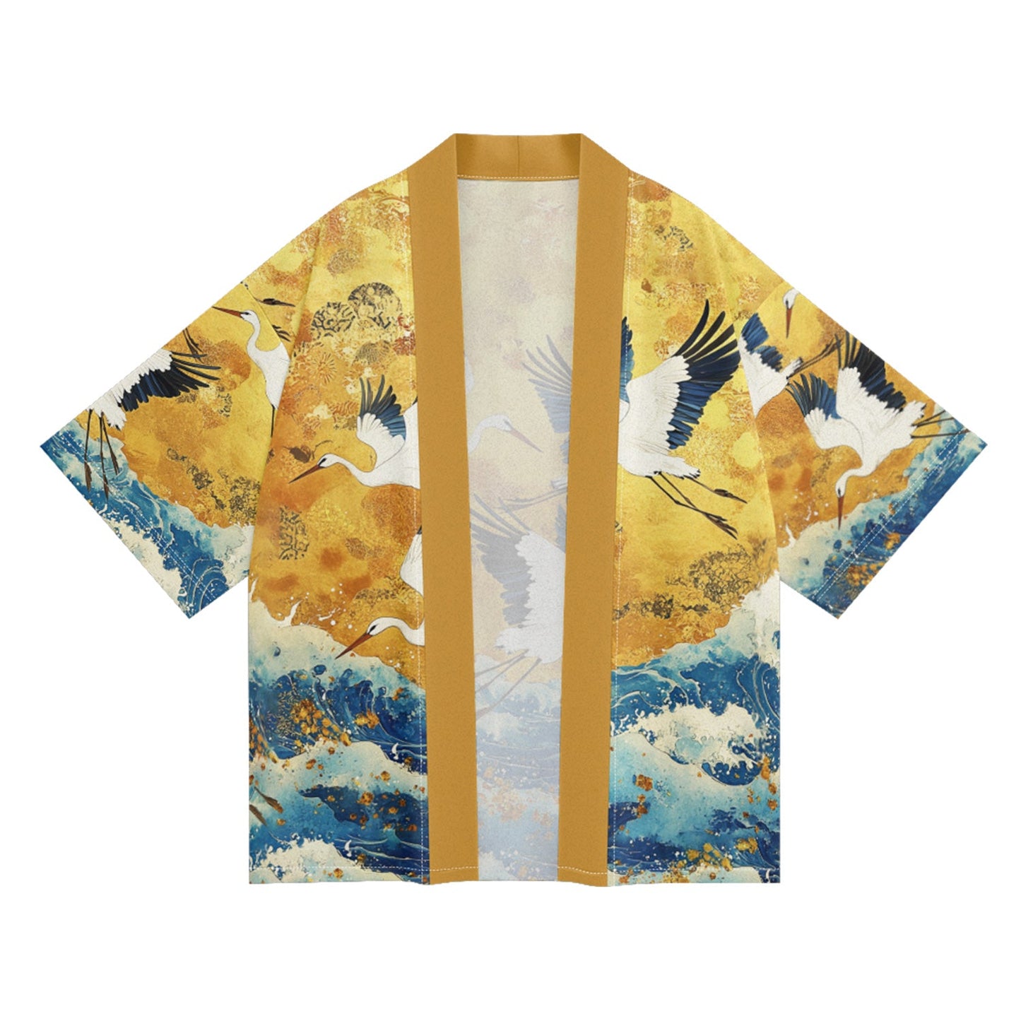 K21 Kimono Grues Dorées