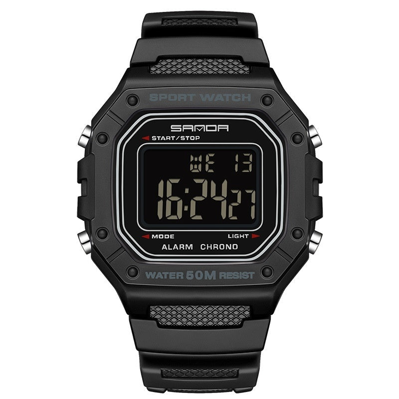 Swimming Waterproof Youth Electronic Watch Simple Alarm Clock