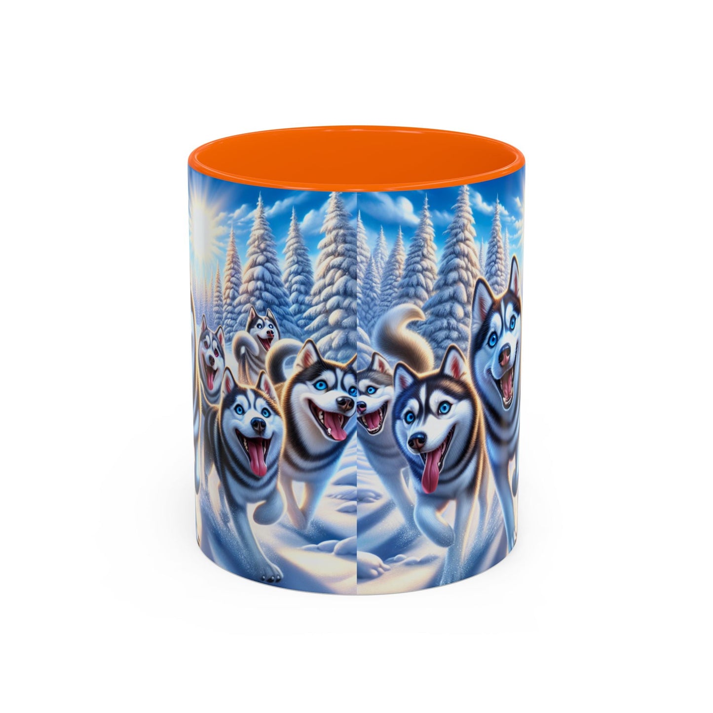 Keramiktasse mit Hunderassen-Motiv – 11 oz & 15 oz