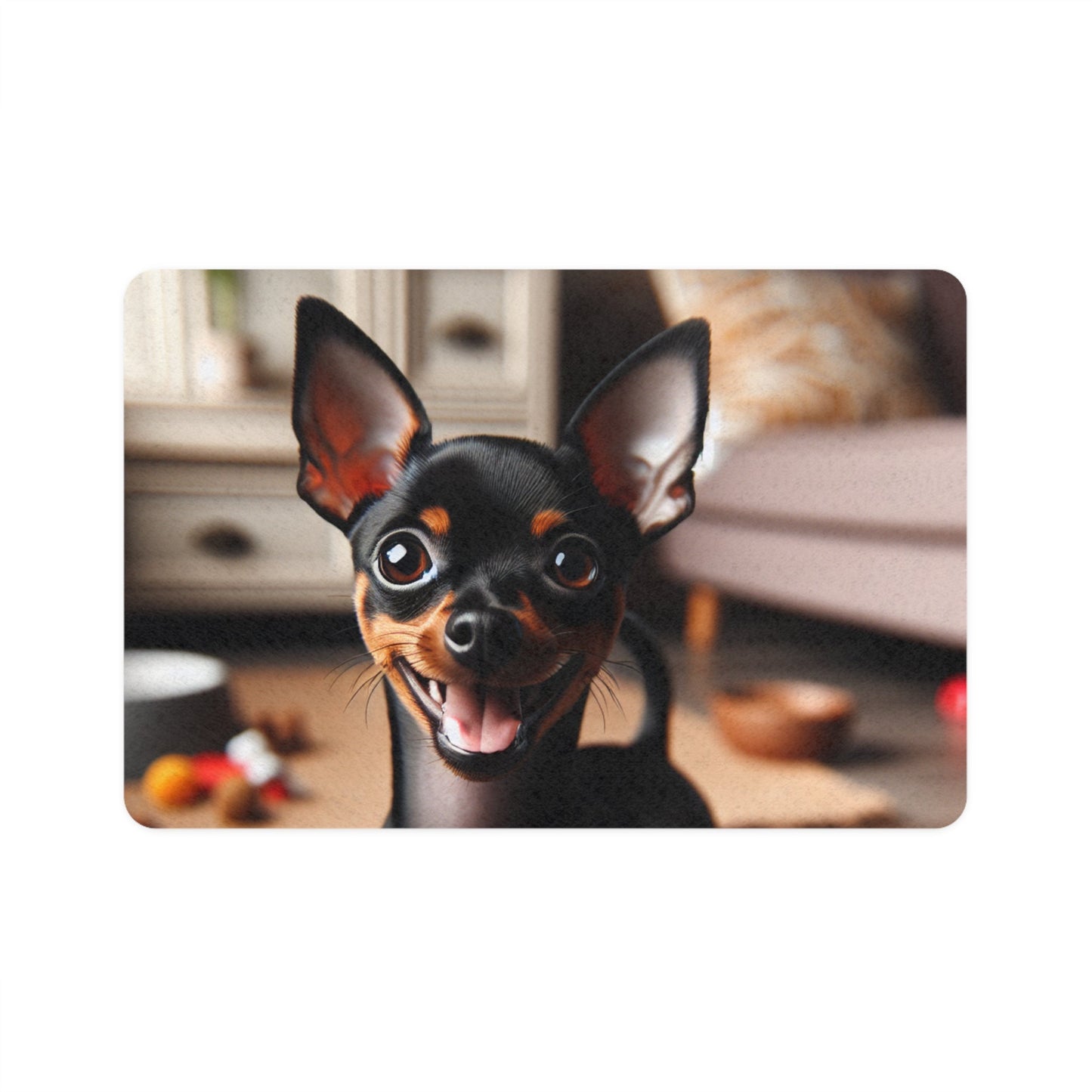 Non-Slip Pet Food Mat – Waterproof Feeding Mat for Dogs