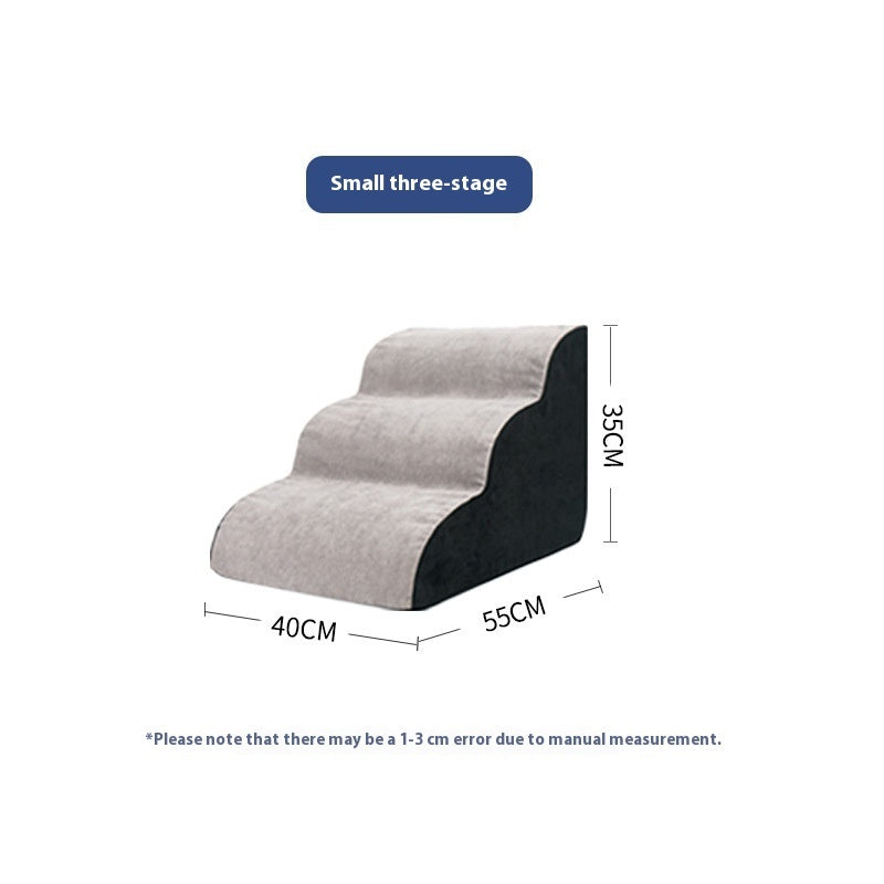 Household Small Dog Stairs Wave Pet Stairs