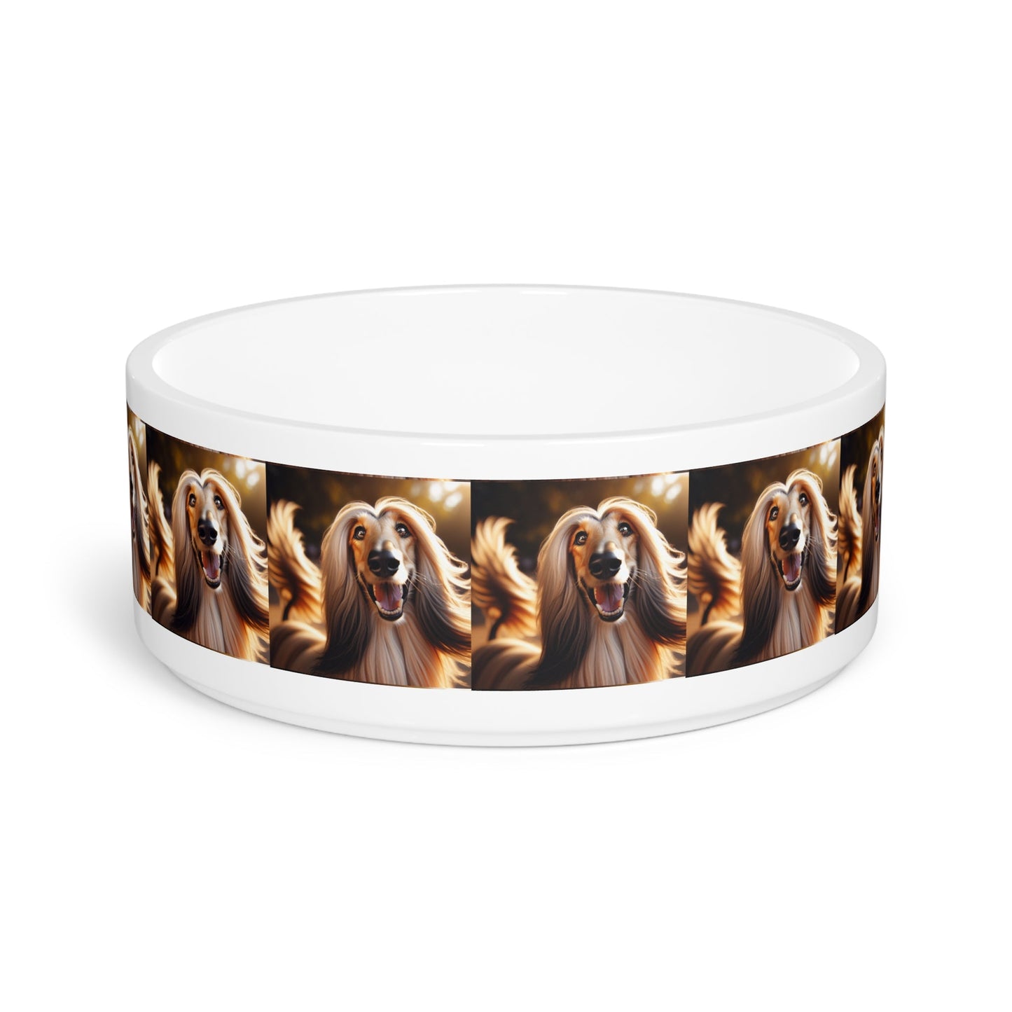 Ceramic Pet Bowl – 16 oz Dog Feeding Bowl