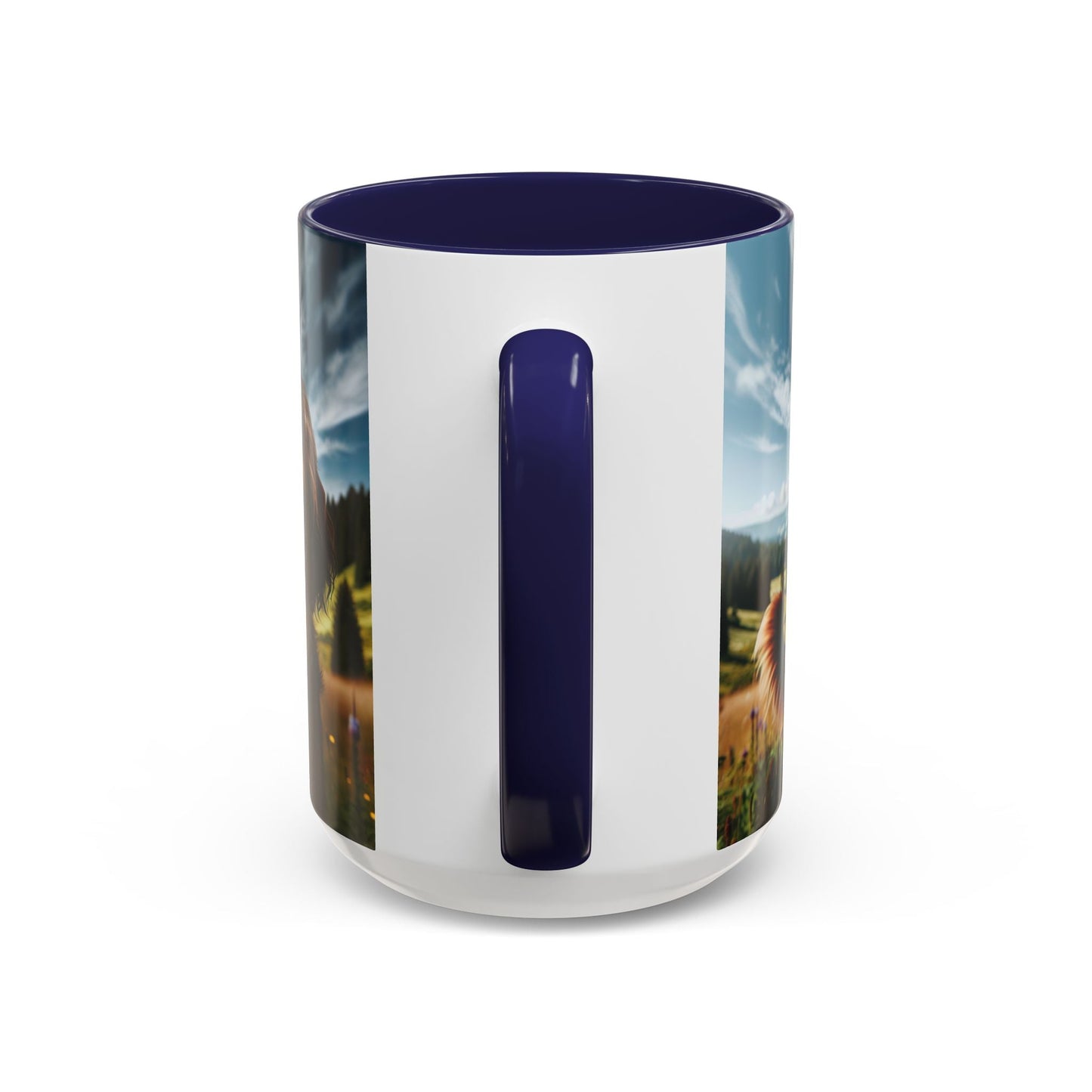 Keramiktasse mit Hunderassen-Motiv – 11 oz & 15 oz
