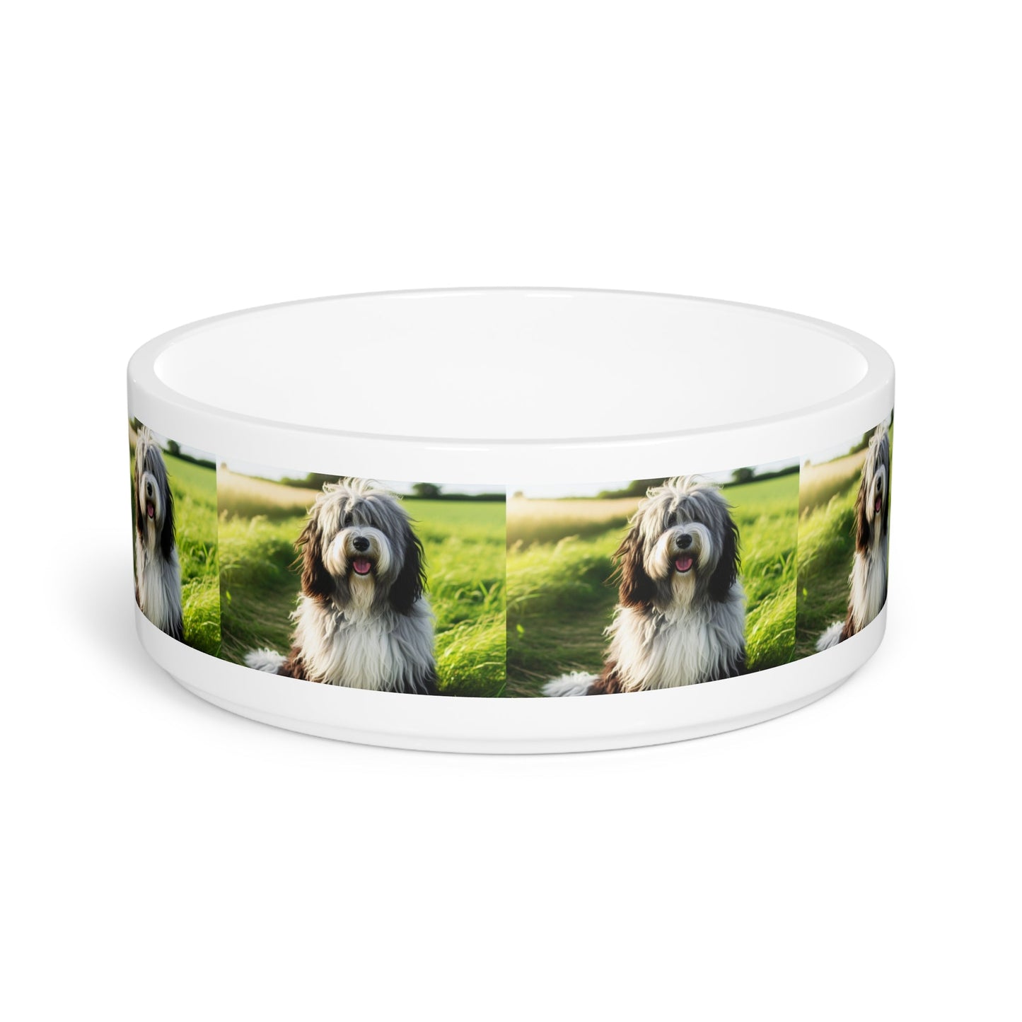 Ceramic Pet Bowl – 16 oz Dog Feeding Bowl
