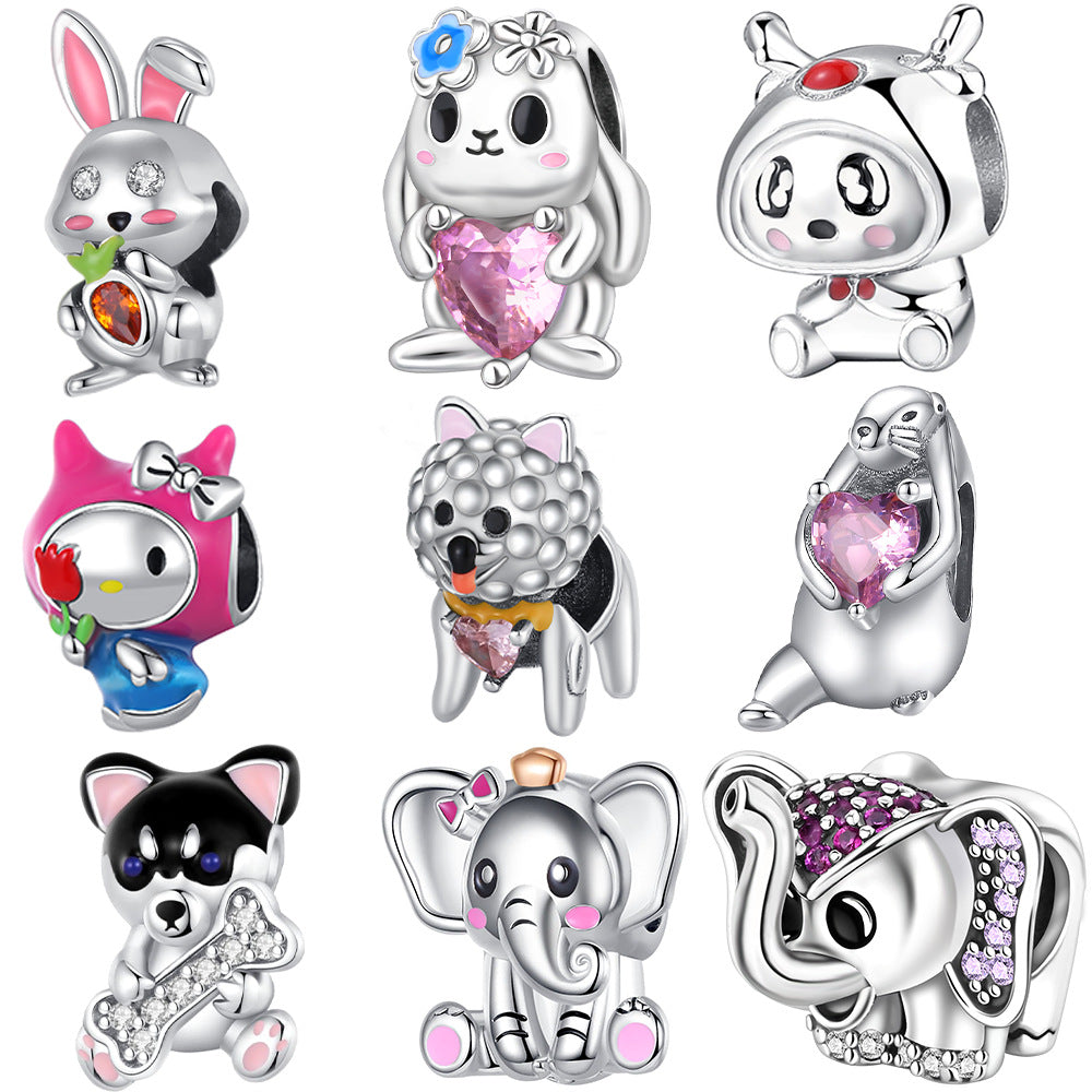 Silver-plated Beaded Jewelry Accessories For Women