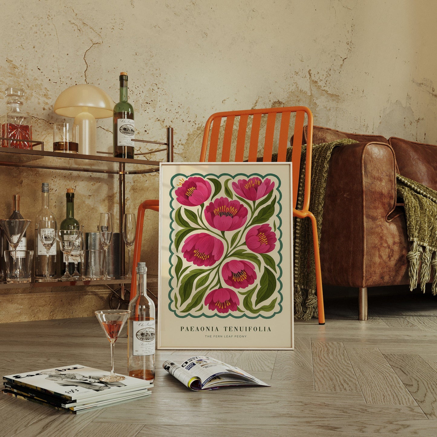Étude de pivoine n° 5 – Le soft power en pleine floraison
