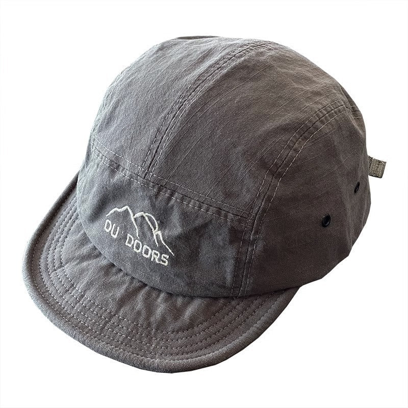 High-quality Japanese-style Baseball Cap With A Short Brim