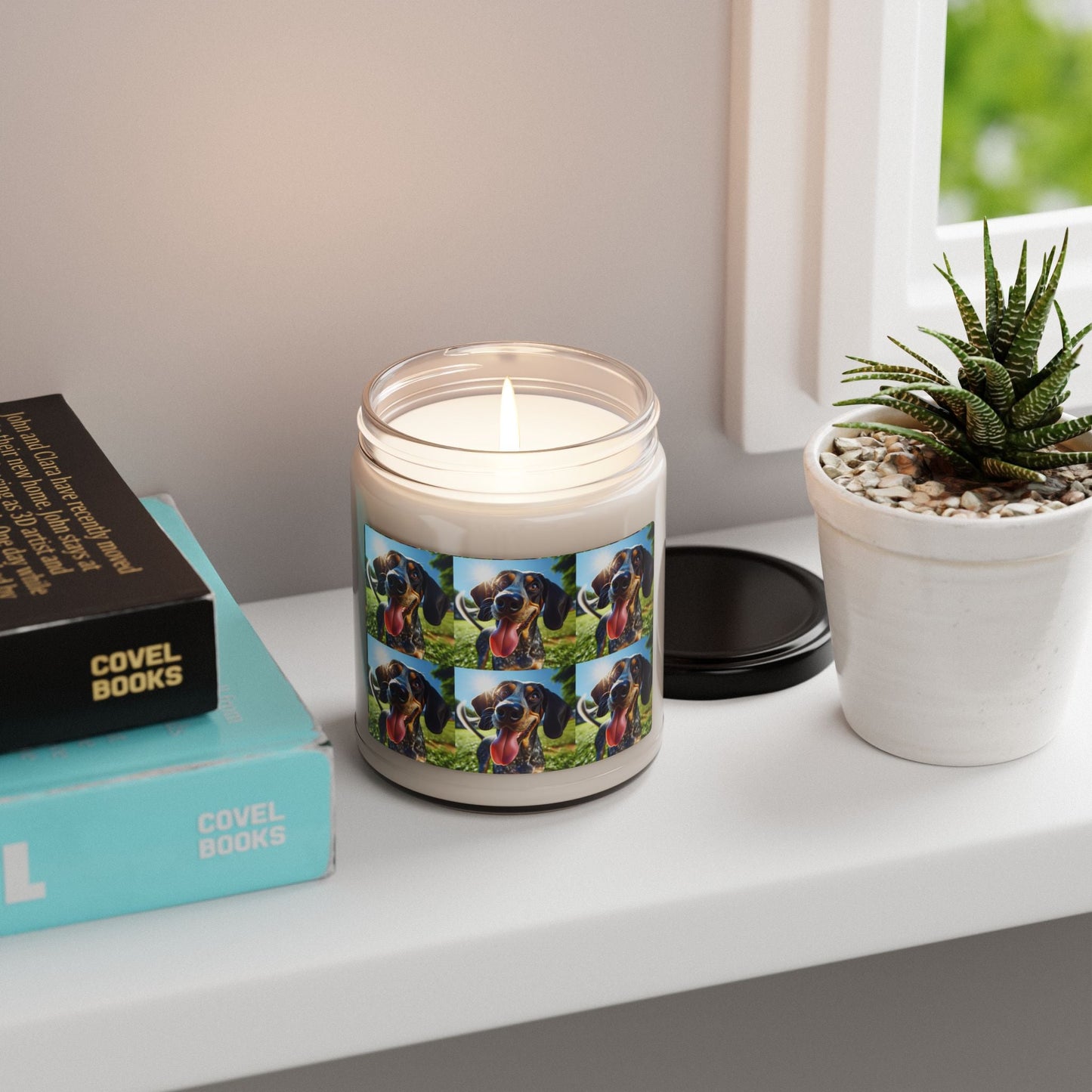 Bougie en cire de soja – Bougie parfumée en pot
