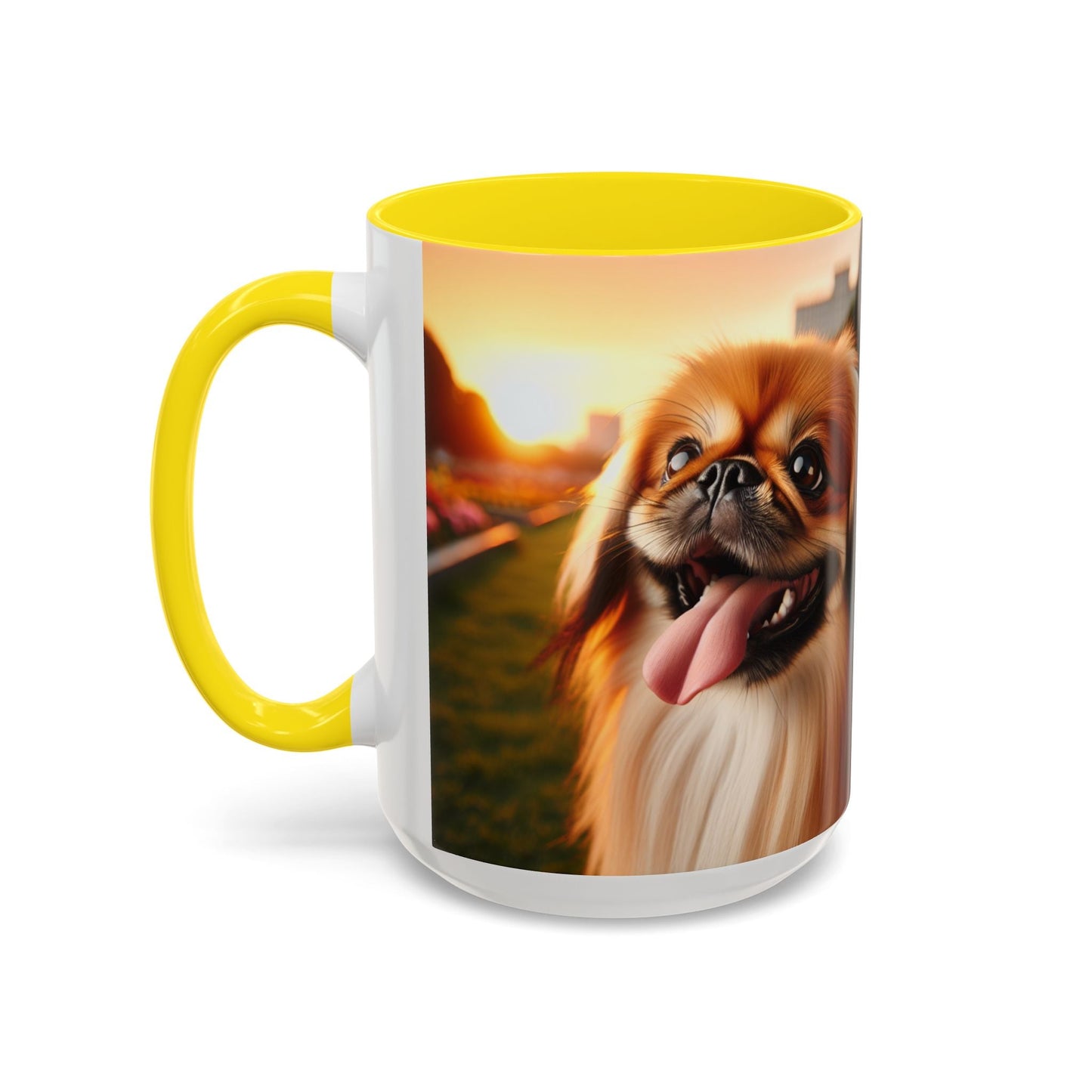 Keramiktasse mit Hunderassen-Motiv – 11 oz & 15 oz