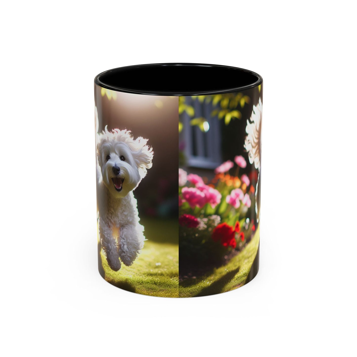 Keramiktasse mit Hunderassen-Motiv – 11 oz & 15 oz