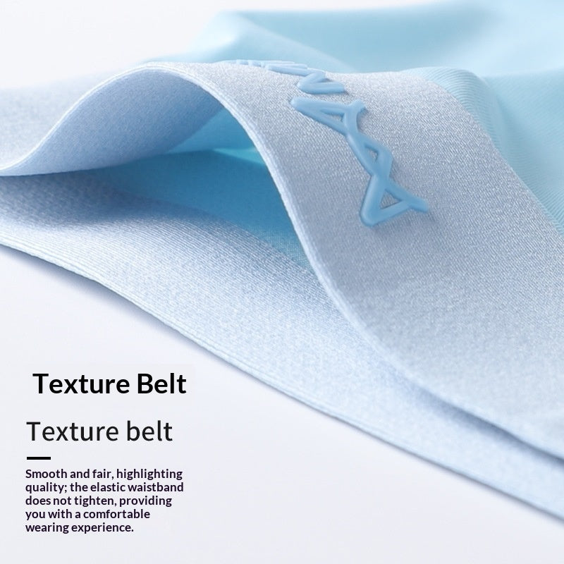 Mens Underwear Ice Silk For The Crotch Area