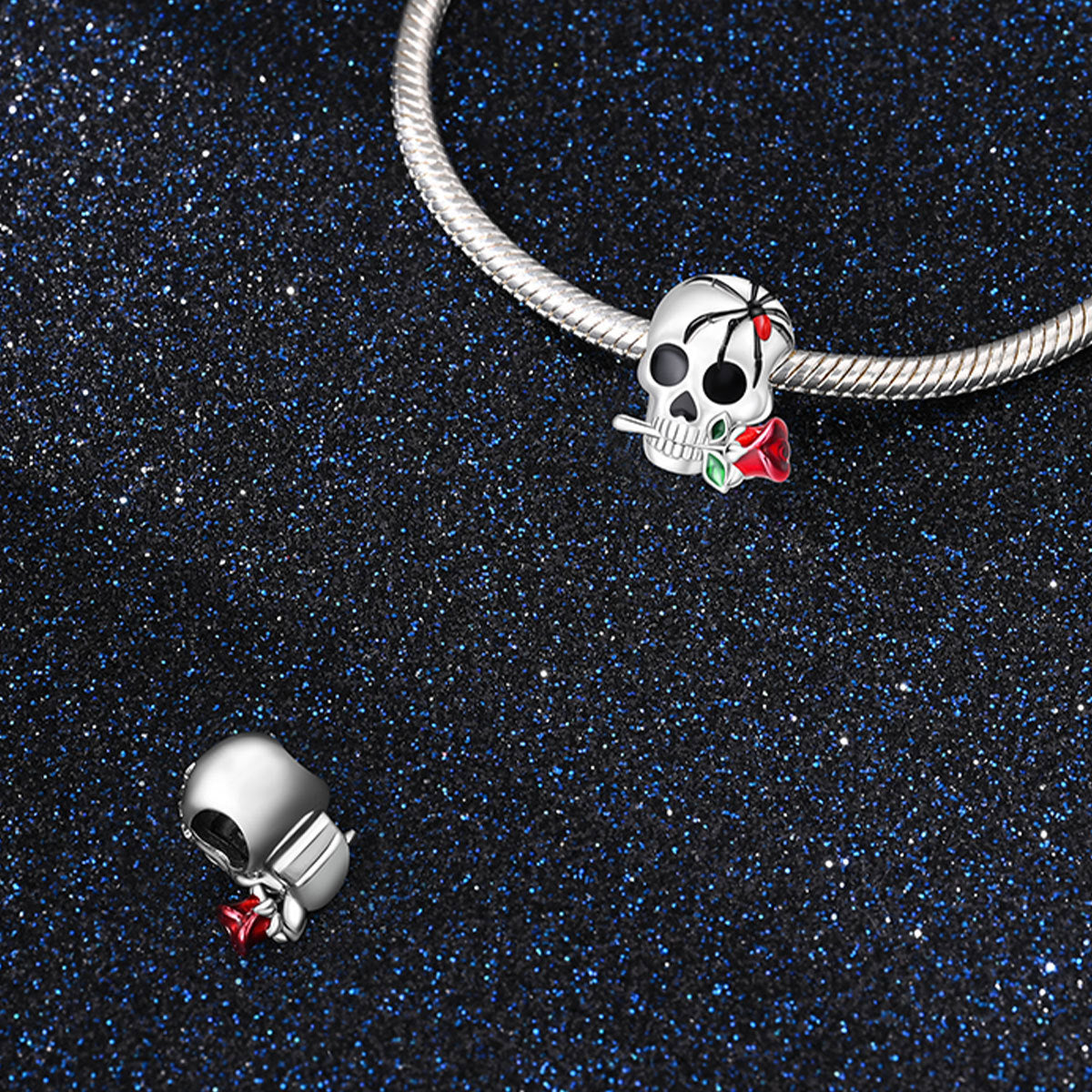 Halloween Skull DIY Bead Bracelet Accessories