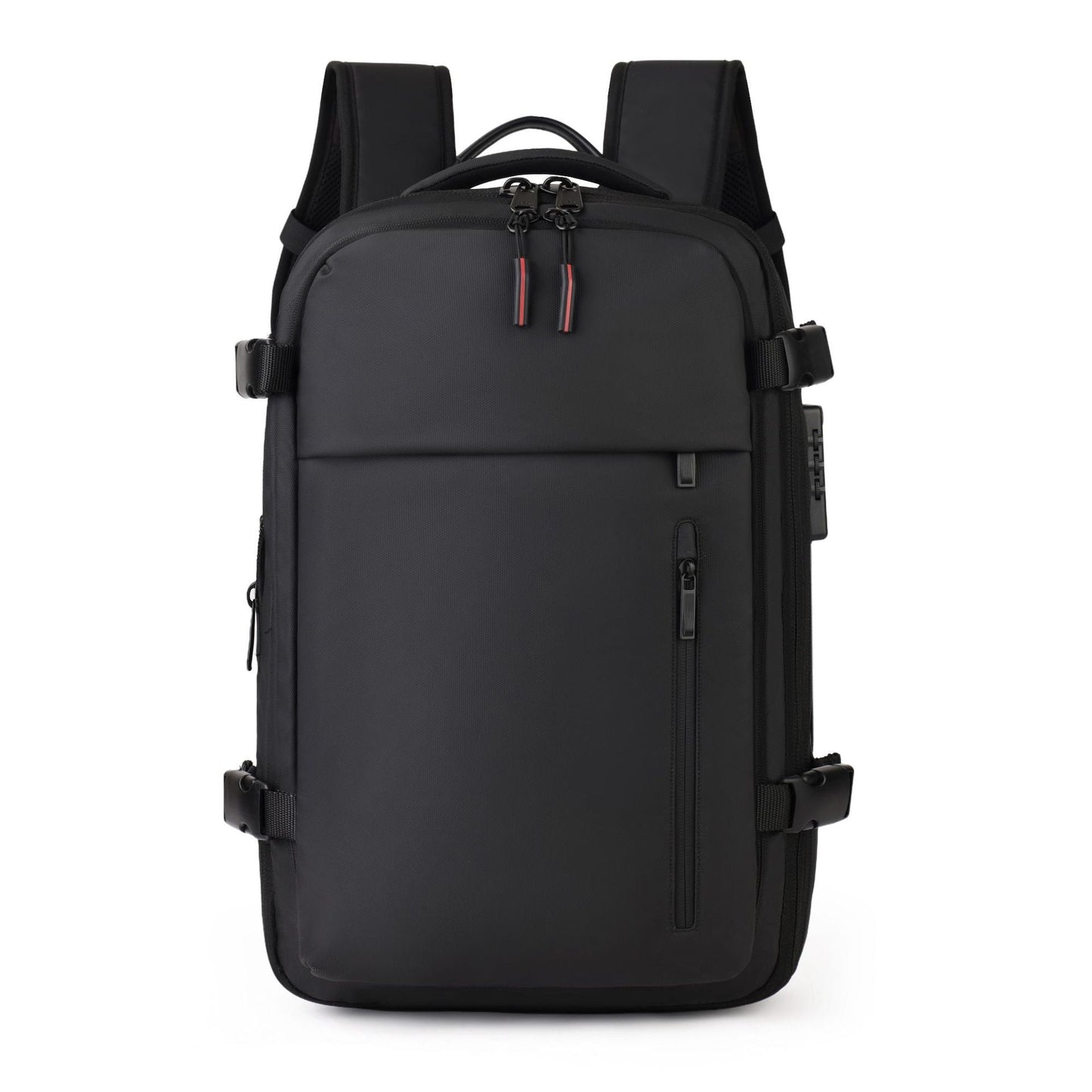 Vacuum-sealed Backpack Cross-border Trade Large Capacity Compression Design Short-trip Travel Bag With USB Charging Port