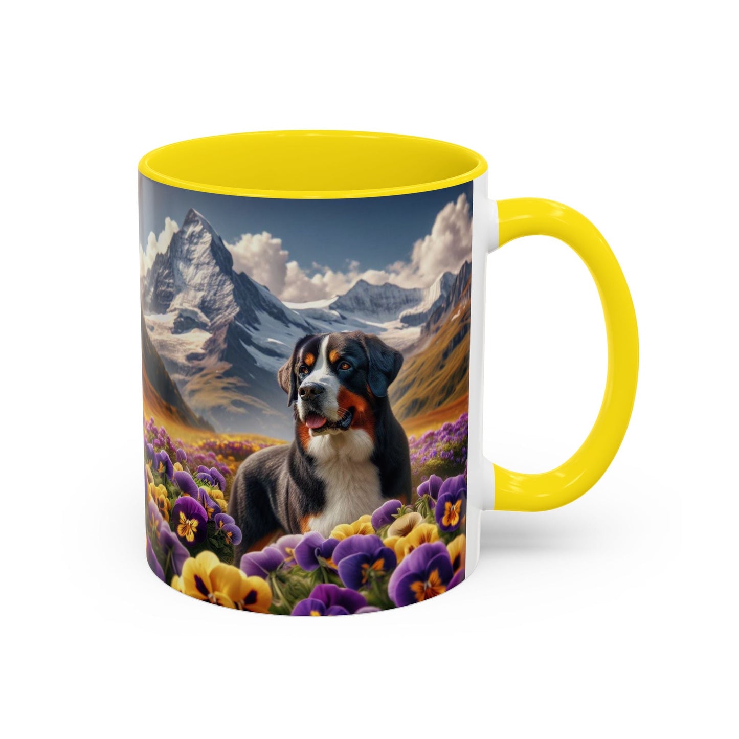 Keramiktasse mit Hunderassen-Motiv – 11 oz & 15 oz