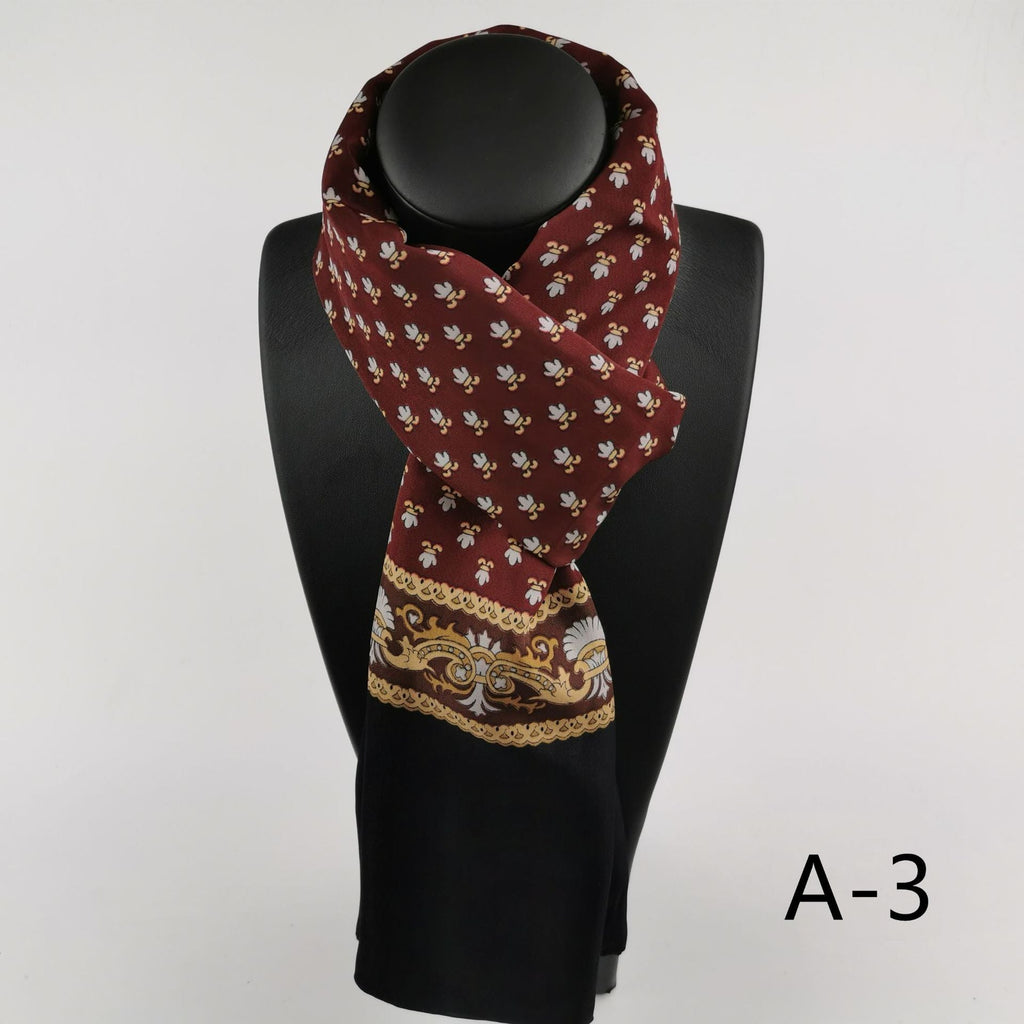 Men's Double Layer Cashmere Washed Warm Scarf
