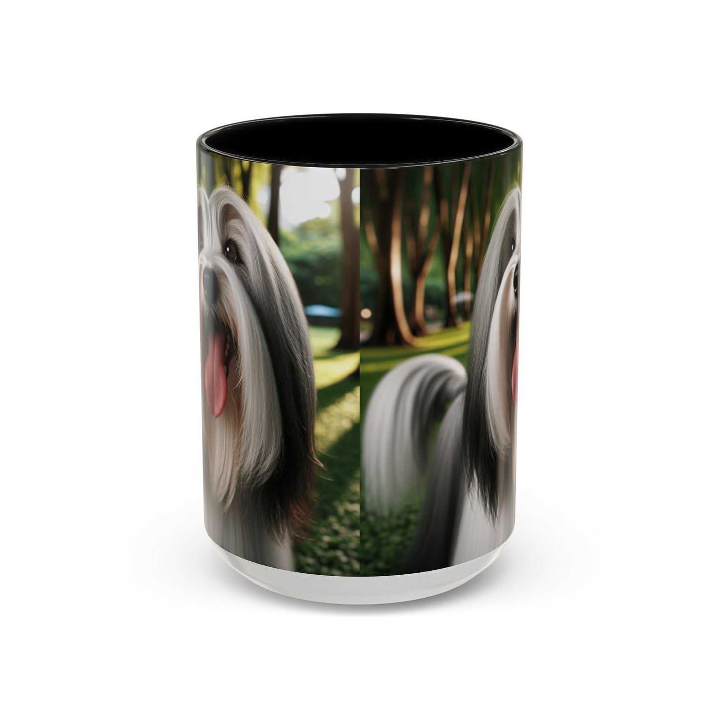 Keramiktasse mit Hunderassen-Motiv – 11 oz & 15 oz