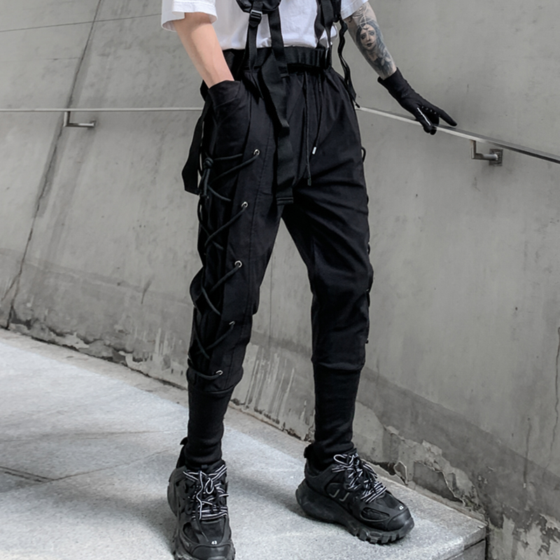 K890 Pantalons de jogging Ninja sombres