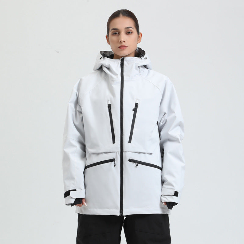 Womens Waterproof Fully Taped Snowboard Jacket