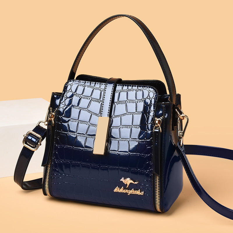 Womens Large-capacity Stylish One-shoulder Crossbody Bag