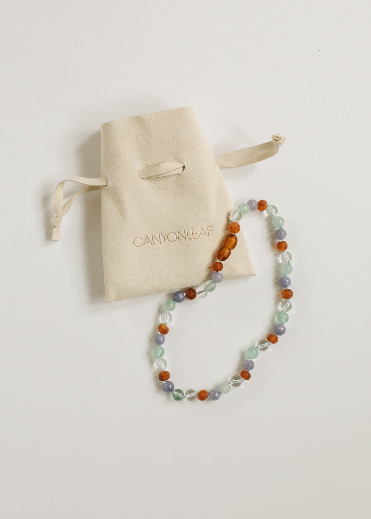 Ostsee-Bernstein + Naturstein || Fußkettchen oder Armband