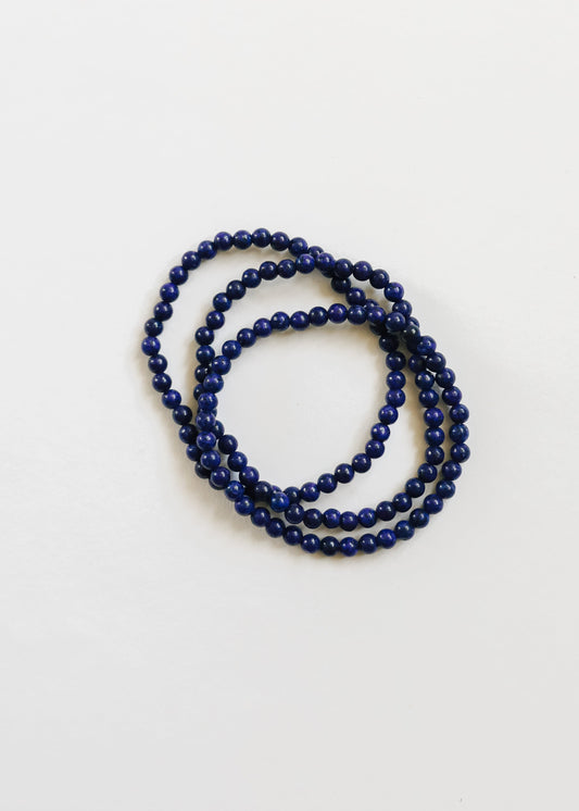 Polierter Lapislazuli || Armband für Erwachsene
