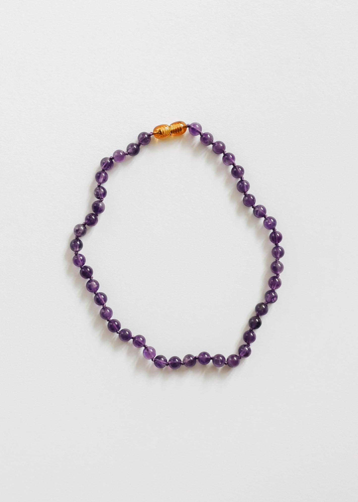 Pierre précieuse pure + Améthyste || Collier