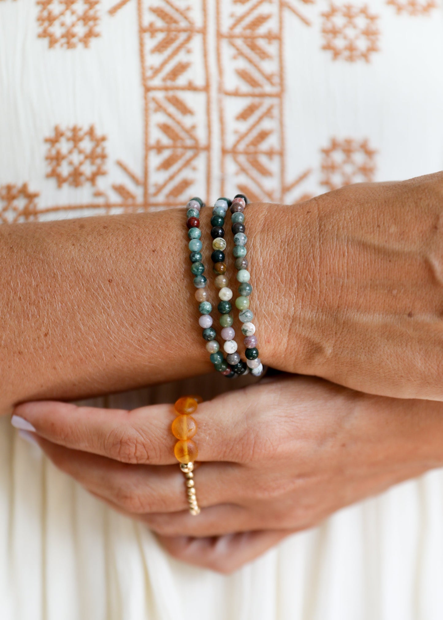 Agate Polie || Bracelet Adulte