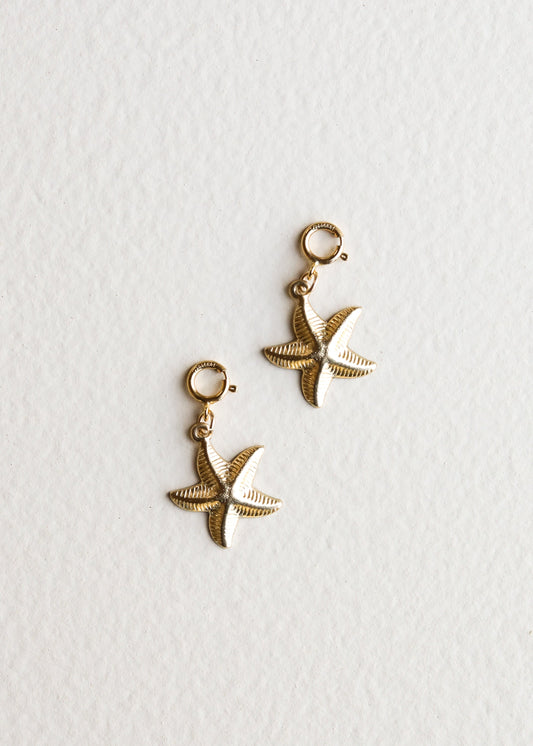 14K Gold Filled Anhänger - Seestern