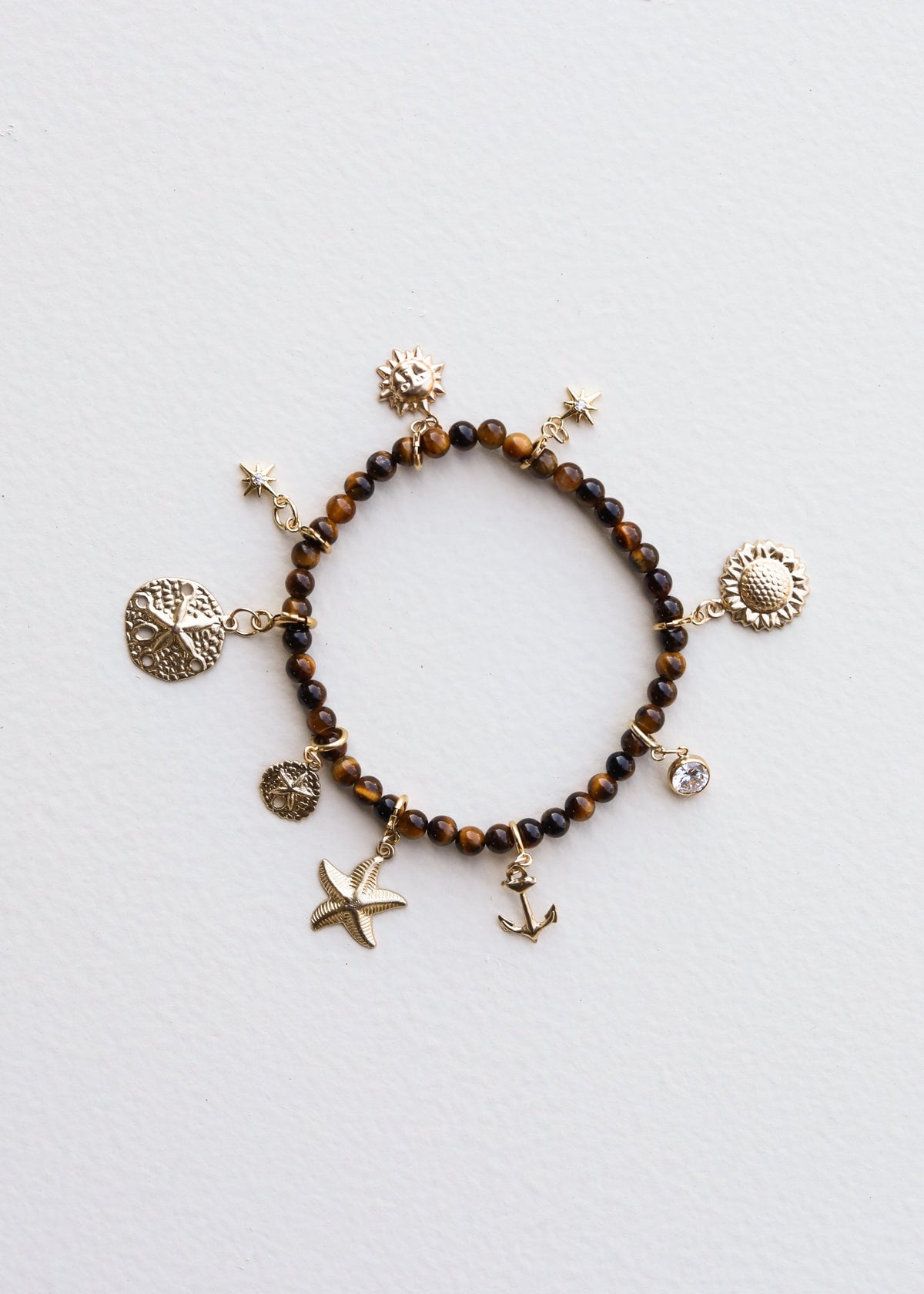 14K Gold Filled Charm - Sonne