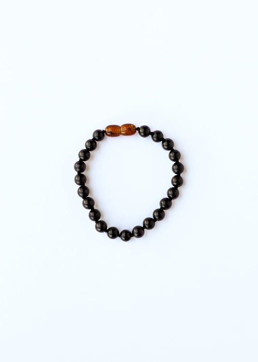Reiner Schungit || Fußkettchen oder Armband