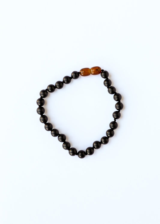 Reiner Schungit || Fußkettchen oder Armband