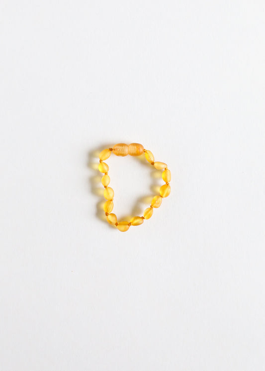 Miel Brut Ambre de la Baltique || Classique || Bracelet de cheville ou de poignet