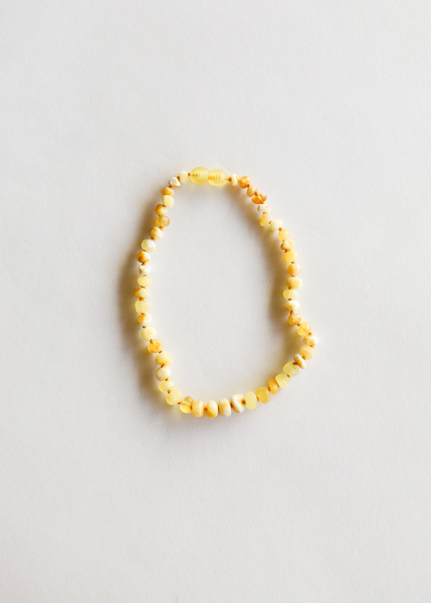 Roh-Butterscotch-Bernstein || Halskette