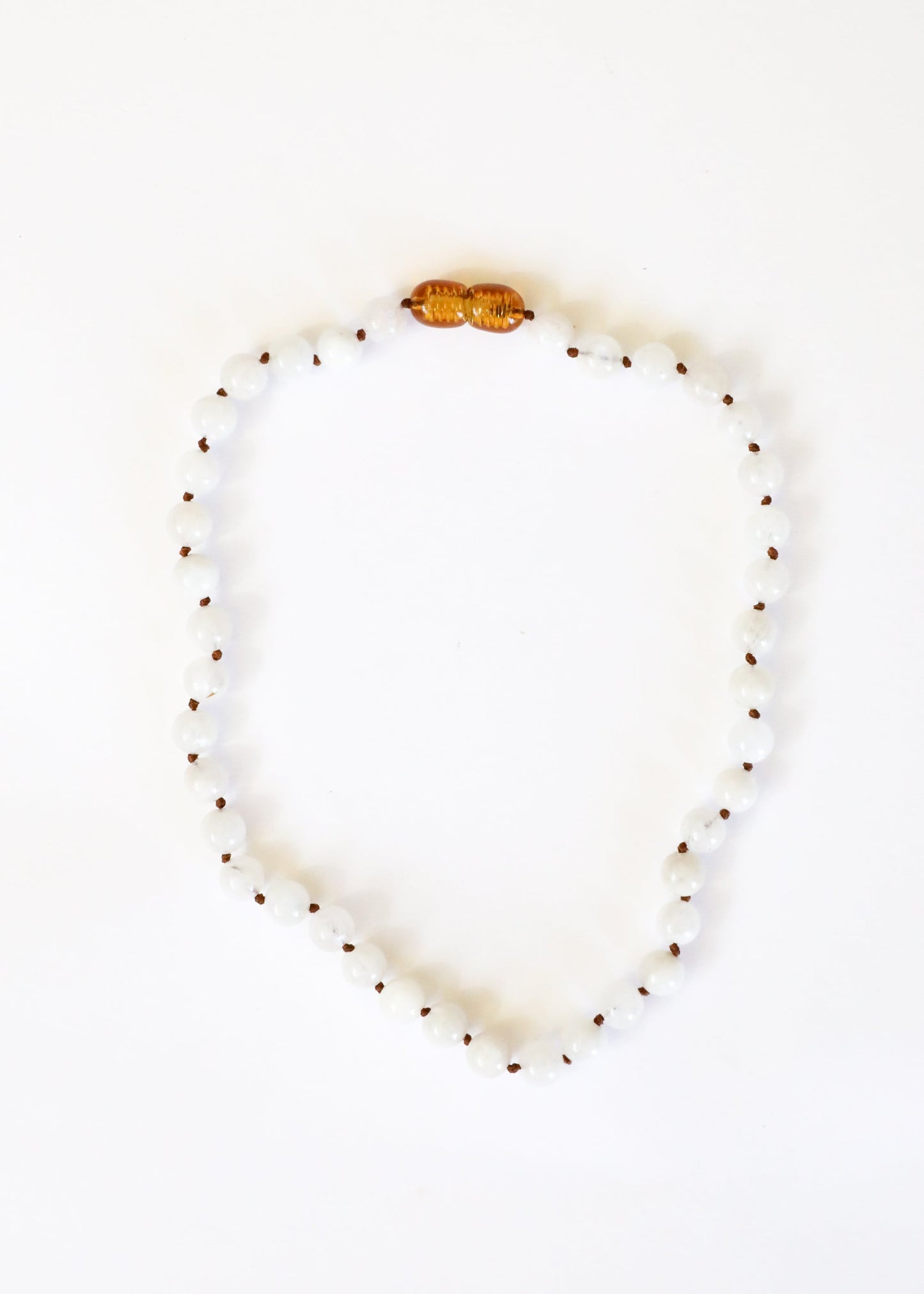 Pierre précieuse pure + Pierre de lune || Collier