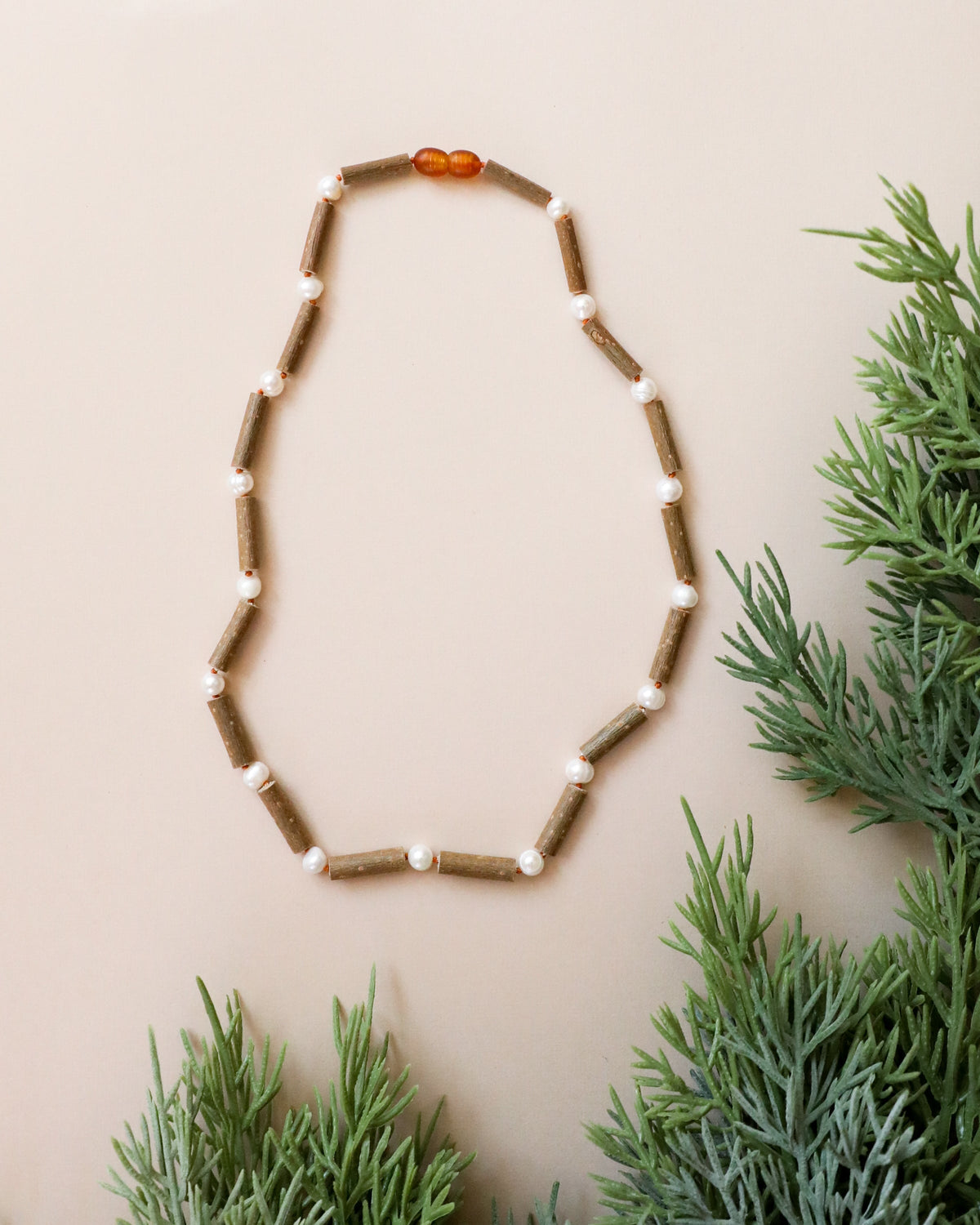 Noisetier + Perle || Collier de perles ||