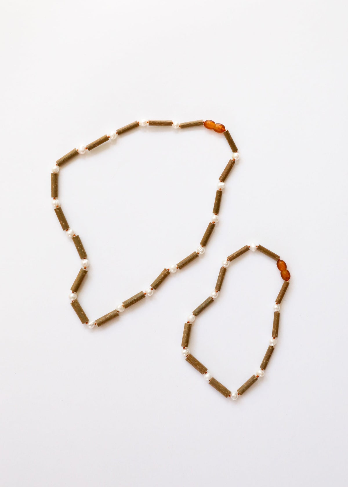 Noisetier + Perle || Collier de perles ||