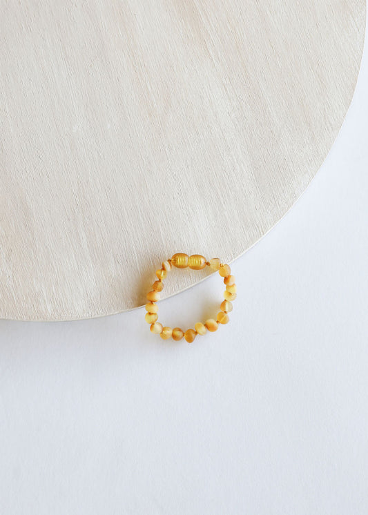 Miel Brut Ambre de la Baltique || Cheville ou Bracelet