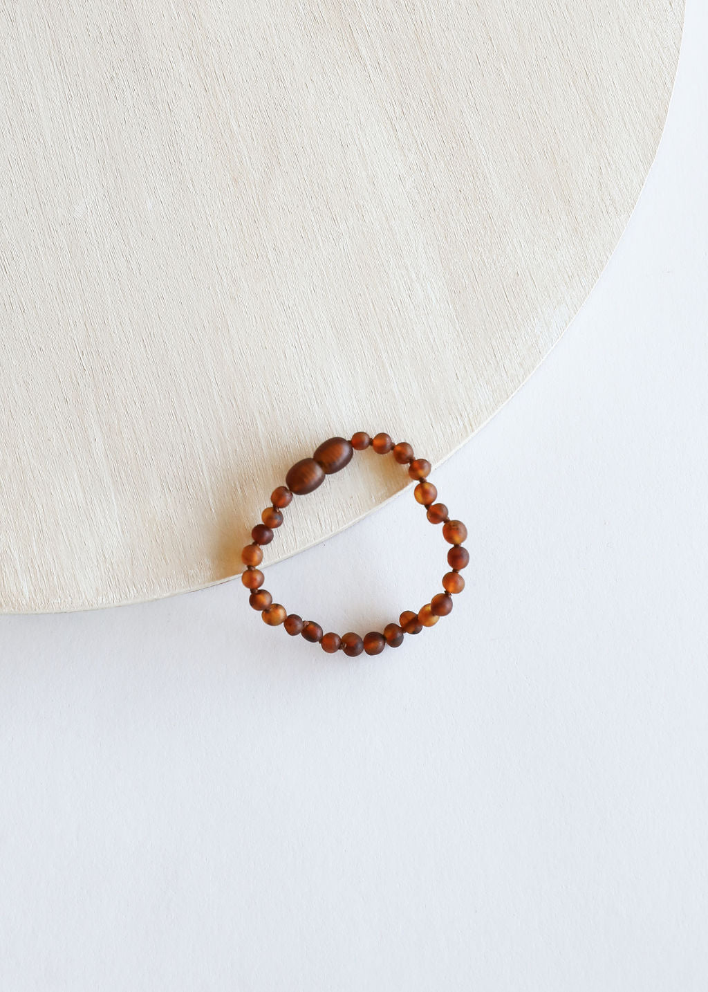 Ambre baltique cognac brut || Chevilletière ou Bracelet