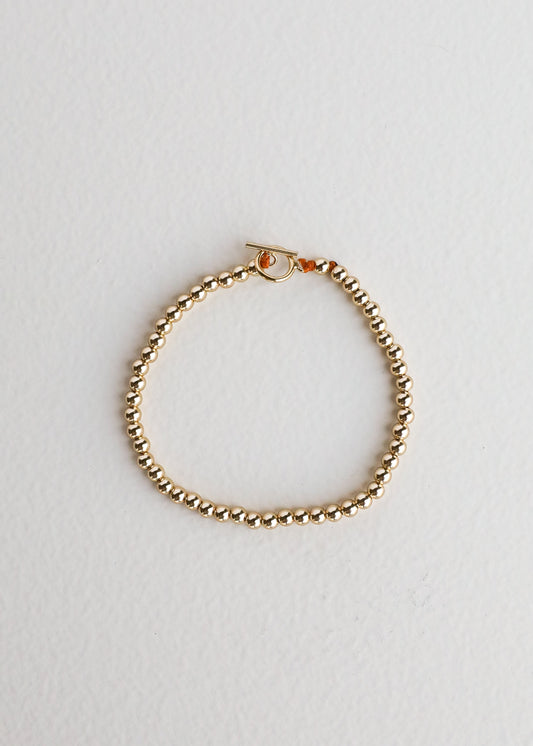 Plaqué or 14 carats || Chaîne de cheville ou bracelet