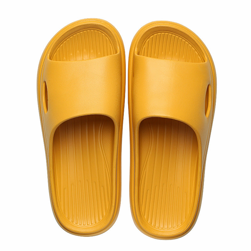 Women Summer Slippers Beach Slide Sandals Flip Flops Non-slip Soft Sole Men Couple Casual Shoes Non-Slip Quick Drying Slipper For Women Men Thick Sole Indoor Home Spa Open Toe Sandals