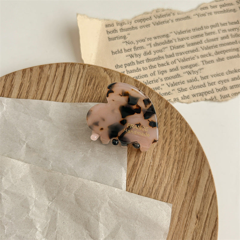 Love Small Jaw Back Hairpin Shark Clip