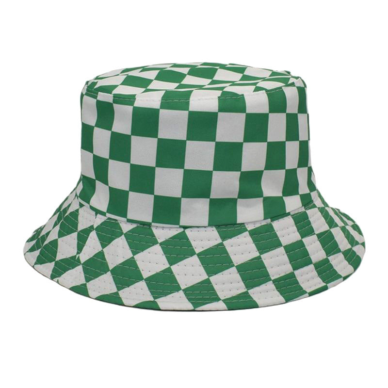 Outdoor Travel Sun Hat Cotton Man Double-sided Wear Bucket Hat