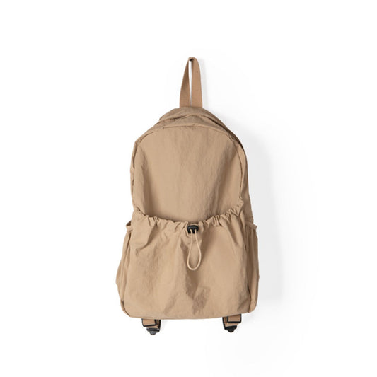 Waterproof drawstring backpack female, versatile and lightweight travel large capacity student book bag, backpack purse nylon lightweight