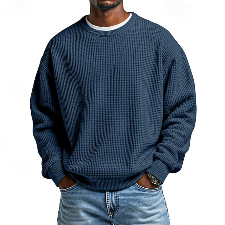 Mens Fashionable Simple And Relaxed Fit Sweatshirt