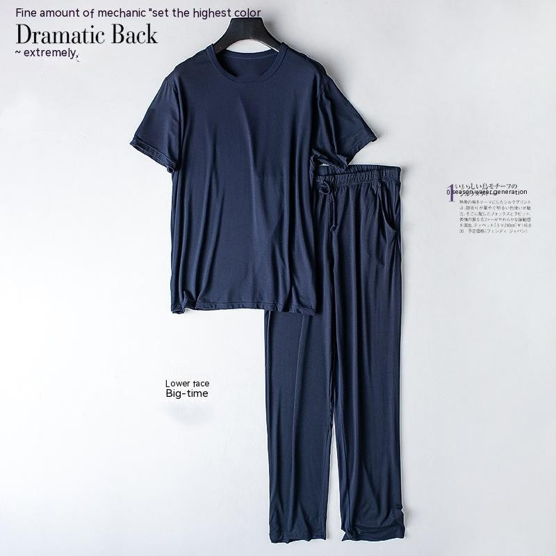 Short-sleeved T-shirt Thin Loose Trousers Summer Can Be Worn Outside Exercise Homewear Suit